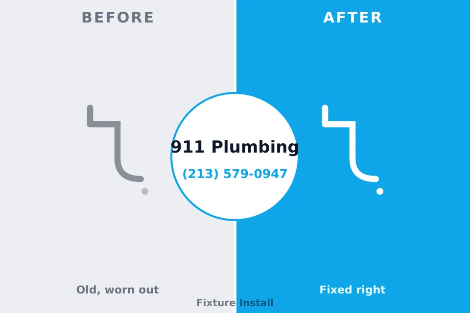 Before and after: plumbing company Lamar, AR